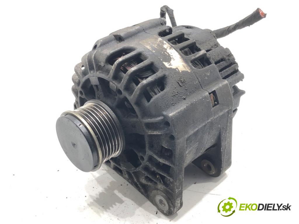 RENAULT CLIO III (BR0/1, CR0/1) 2005 - 2014    1.5 dCi (BR17, CR17) 63 kW [86 KM] olej napędowy 2005 - 2012  Alternátor SG12B096 (Alternátory)