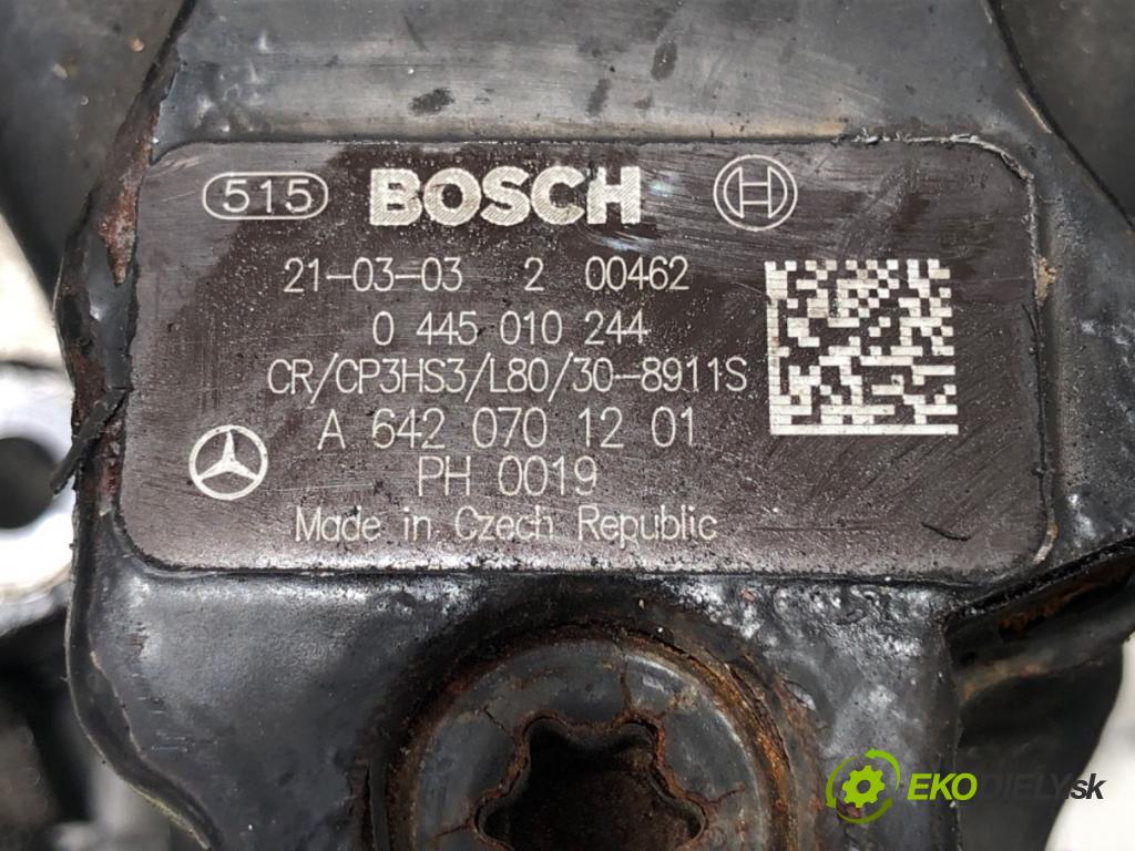 MERCEDES-BENZ SPRINTER 3,5-t Skrzynia (B906) 2006 - 2022    319 CDI / BlueTEC (906.631, 906.633, 906.635, 906.637) 140 kW [190 KM] olej napędowy 2009 - 2022  Pumpa vstrekovacia 0445010244 (Vstrekovacie čerpadlá)