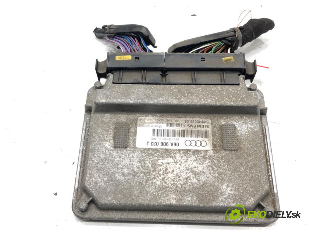 AUDI A3 (8L1) 1996 - 2006    1.6 75 kW [102 KM] benzyna 2000 - 2003  riadiaca jednotka Motor 06A906033J (Riadiace jednotky)
