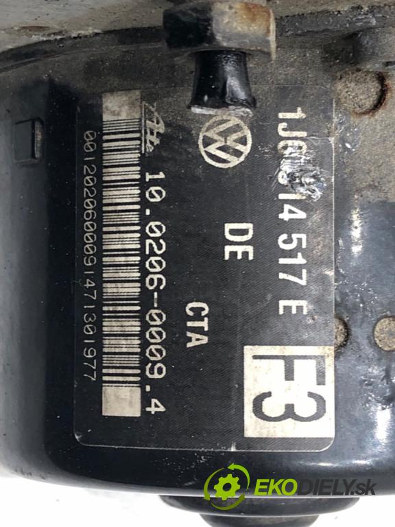 AUDI A3 (8L1) 1996 - 2006    1.6 75 kW [102 KM] benzyna 2000 - 2003  Pumpa ABS 1C0907379E (Pumpy ABS)