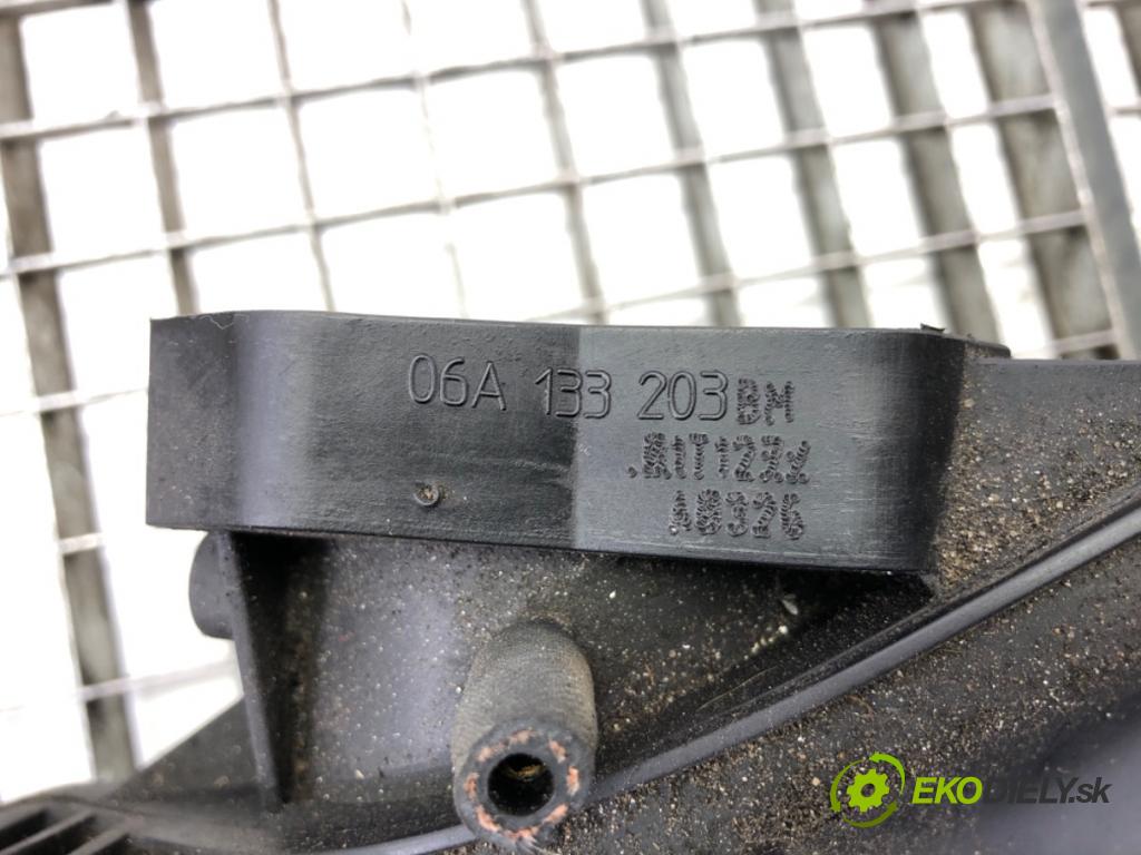 AUDI A3 (8L1) 1996 - 2006    1.6 75 kW [102 KM] benzyna 2000 - 2003  Potrubie sacie, sanie 06A133203BM (Sacie potrubia)