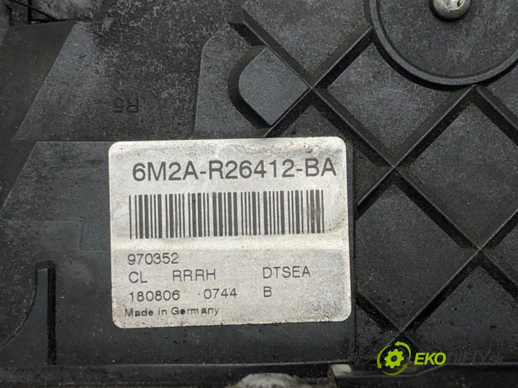 FORD S-MAX (WA6) 2006 - 2014    2.5 ST 162 kW [220 KM] benzyna 2006 - 2014  zámok dveře pravý zadní část 6M2A-R26412-BA