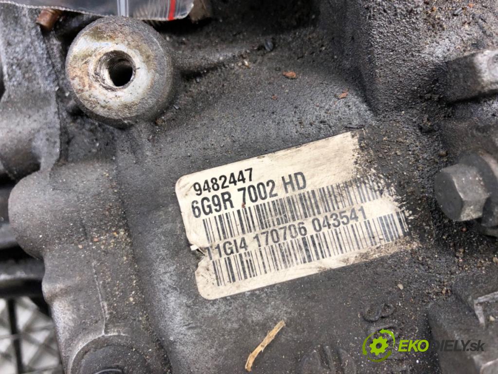 FORD S-MAX (WA6) 2006 - 2014    2.5 ST 162 kW [220 KM] benzyna 2006 - 2014  Prevodovka 6G9R7002HD (Prevodovky)