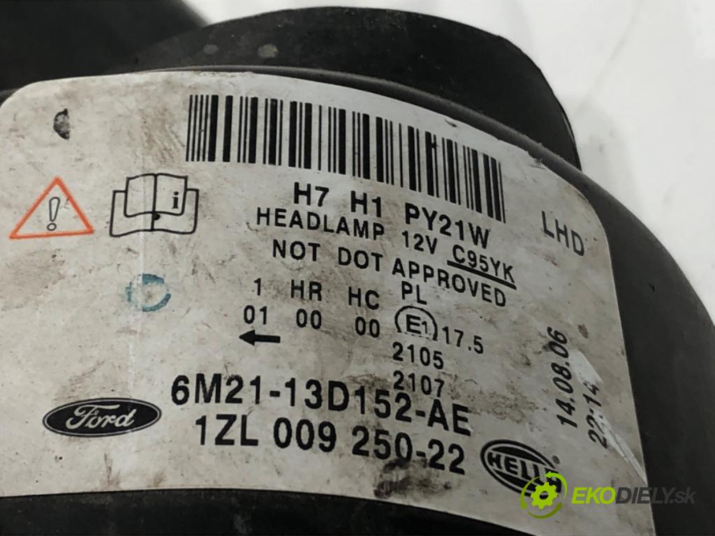FORD S-MAX (WA6) 2006 - 2014    2.5 ST 162 kW [220 KM] benzyna 2006 - 2014  světlomet pravý přední část 6M21-13D152-AE