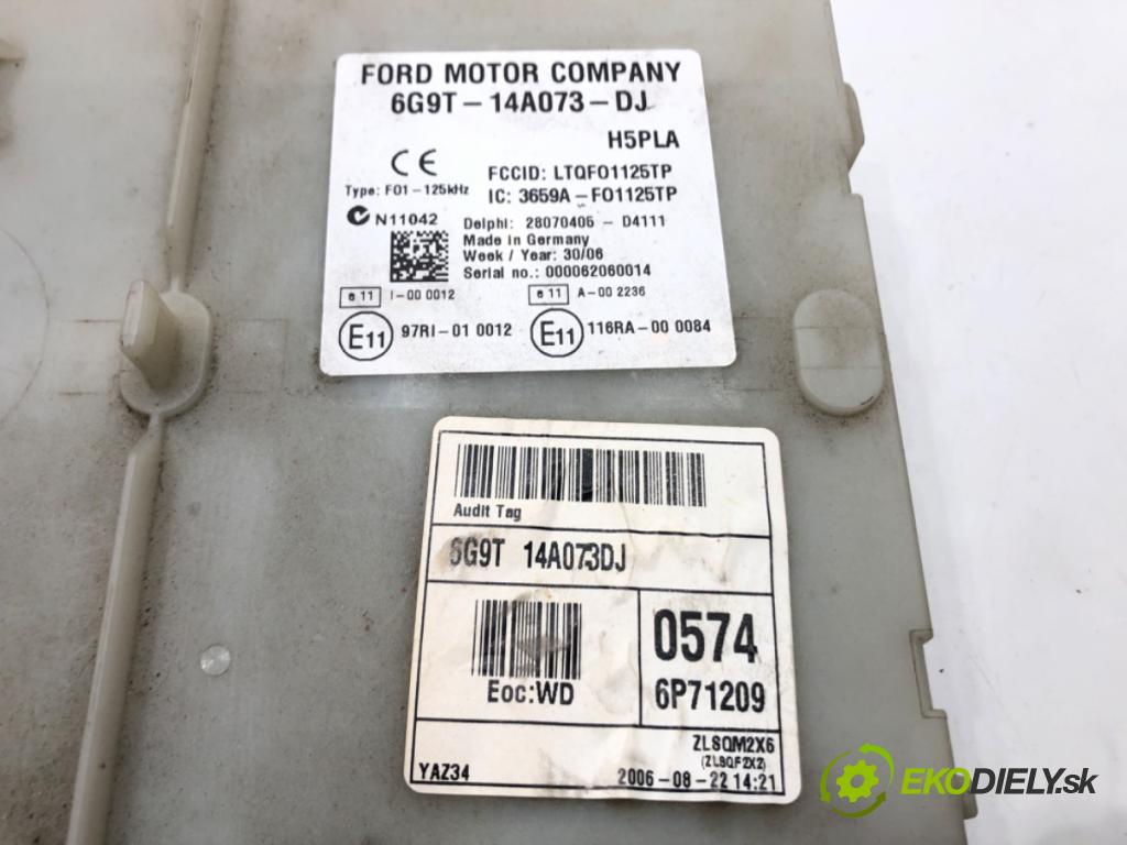 FORD S-MAX (WA6) 2006 - 2014    2.5 ST 162 kW [220 KM] benzyna 2006 - 2014  modul BSI 6G9T-14A073-DJ (Pojistkové skříňky)