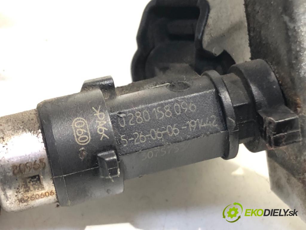 FORD S-MAX (WA6) 2006 - 2014    2.5 ST 162 kW [220 KM] benzyna 2006 - 2014  Lišta vstrekovacia 0280158096 (Vstrekovacia lišta)