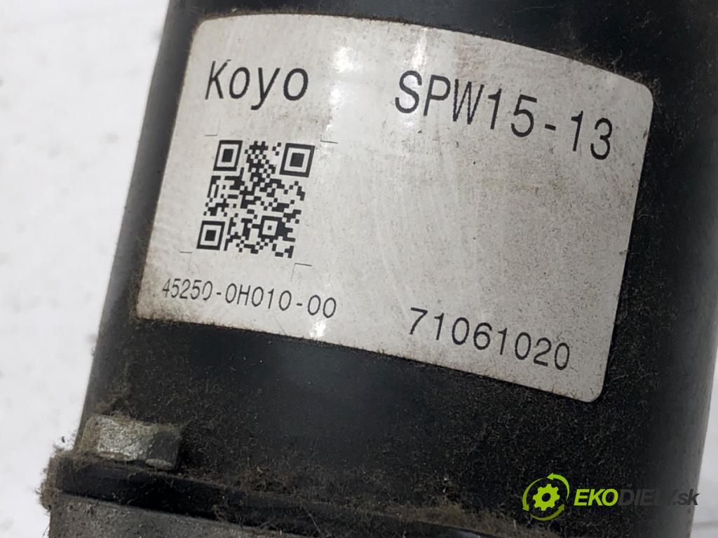 TOYOTA AYGO (_B1_) 2005 - 2014    1.0 (KGB10_) 50 kW [68 KM] benzyna 2005 - 2014  Pumpa servočerpadlo 45250-0H010 (Servočerpadlá, pumpy riadenia)