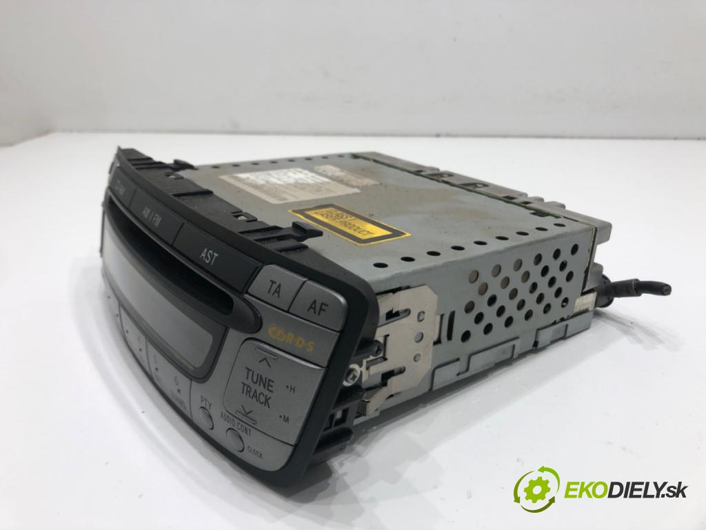 TOYOTA AYGO (_B1_) 2005 - 2014    1.0 (KGB10_) 50 kW [68 KM] benzyna 2005 - 2014  RADIO 86120-0H010 (Audio zariadenia)