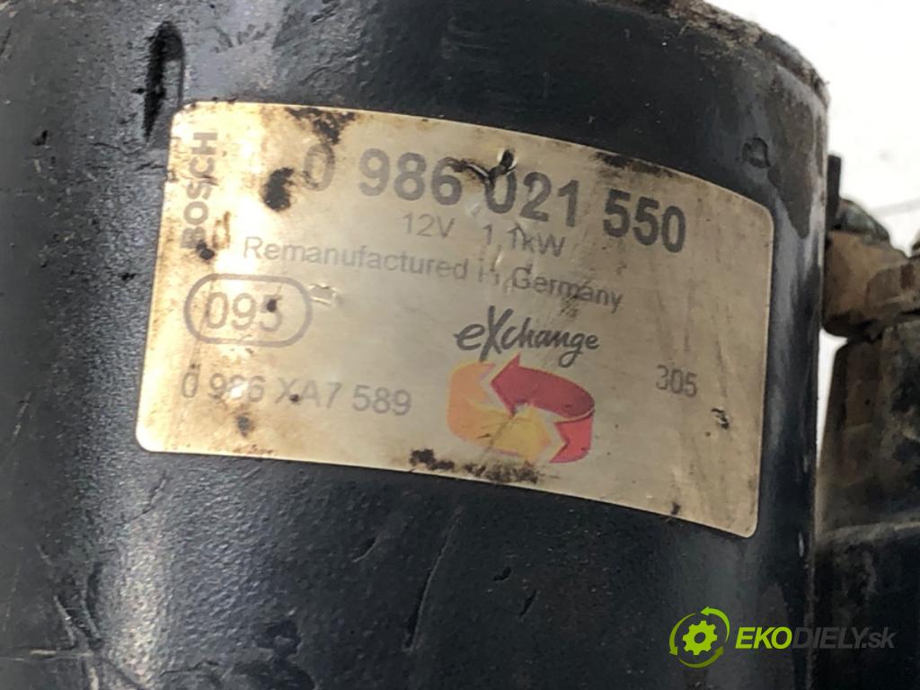 TOYOTA AYGO (_B1_) 2005 - 2014    1.0 (KGB10_) 50 kW [68 KM] benzyna 2005 - 2014  Štartér 0986021550 (Štartéry)