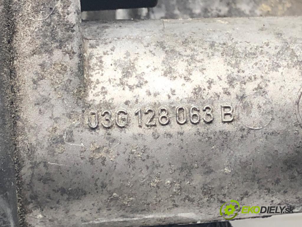 VW PASSAT B6 (3C2) 2005 - 2010    2.0 TDI 103 kW [140 KM] olej napędowy 2005 - 2009  Škrtiaca klapka 03G128063B (Škrtiace klapky)
