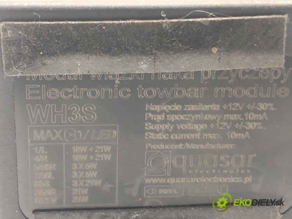 AUDI Q5 (8RB) 2008 - 2017    SQ5 TDI quattro 240 kW [326 KM] olej napędowy 2015 - 2017  Modul ťažného oka QUASAR WH3S (Ostatné)