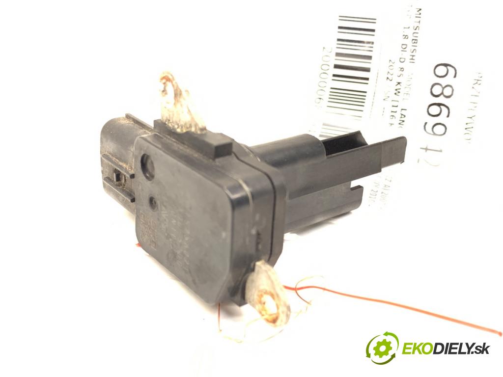 MITSUBISHI LANCER VIII (CY_A, CZ_A) 2007 - 2022    1.8 DI-D 85 kW [116 KM] olej napędowy 2010 - 2022  Váha vzduchu 1525A021 (Váha vzduchu)