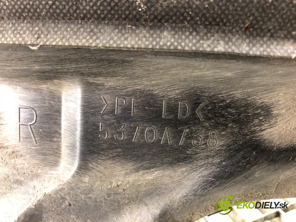 MITSUBISHI LANCER VIII (CY_A, CZ_A) 2007 - 2022    1.8 DI-D 85 kW [116 KM] olej napędowy 2010 - 2022  podblatník pravý přední část 5370A738