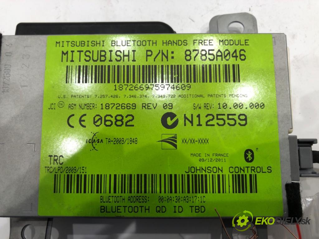 MITSUBISHI LANCER VIII (CY_A, CZ_A) 2007 - 2022    1.8 DI-D 85 kW [116 KM] olej napędowy 2010 - 2022  Modul BLUETOOTH 8785A046 (Ostatné)