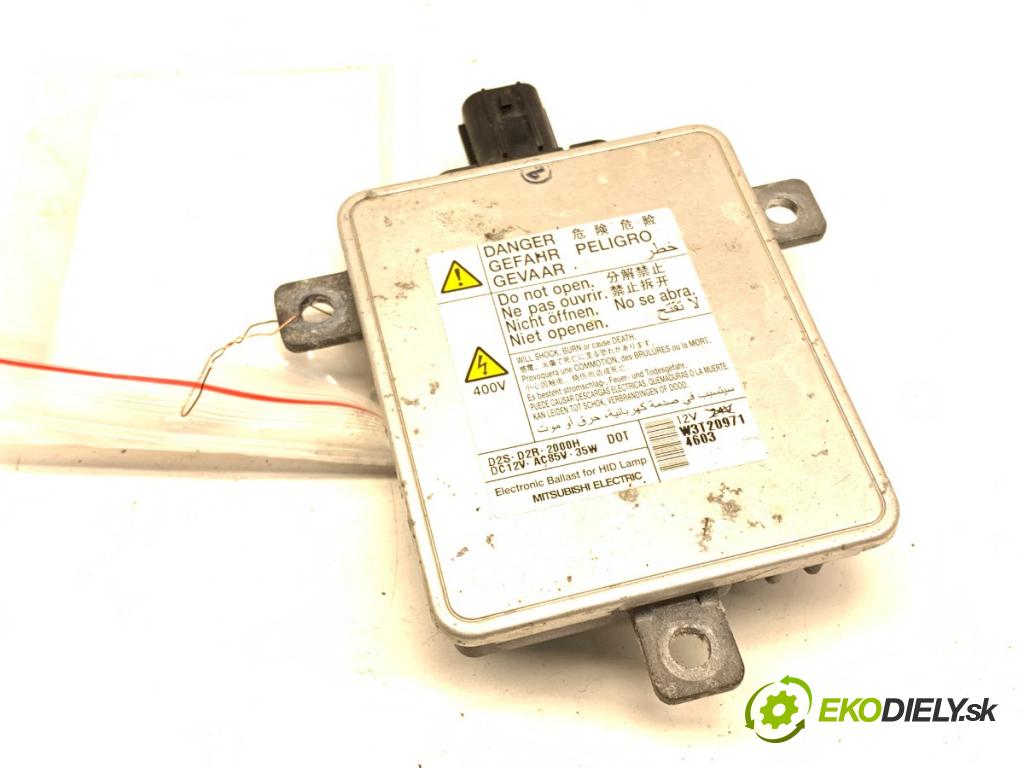 MITSUBISHI LANCER VIII (CY_A, CZ_A) 2007 - 2022    1.8 DI-D 85 kW [116 KM] olej napędowy 2010 - 2022  Menič XENON W3T20971 (Riadiaca jednotka xenónu)
