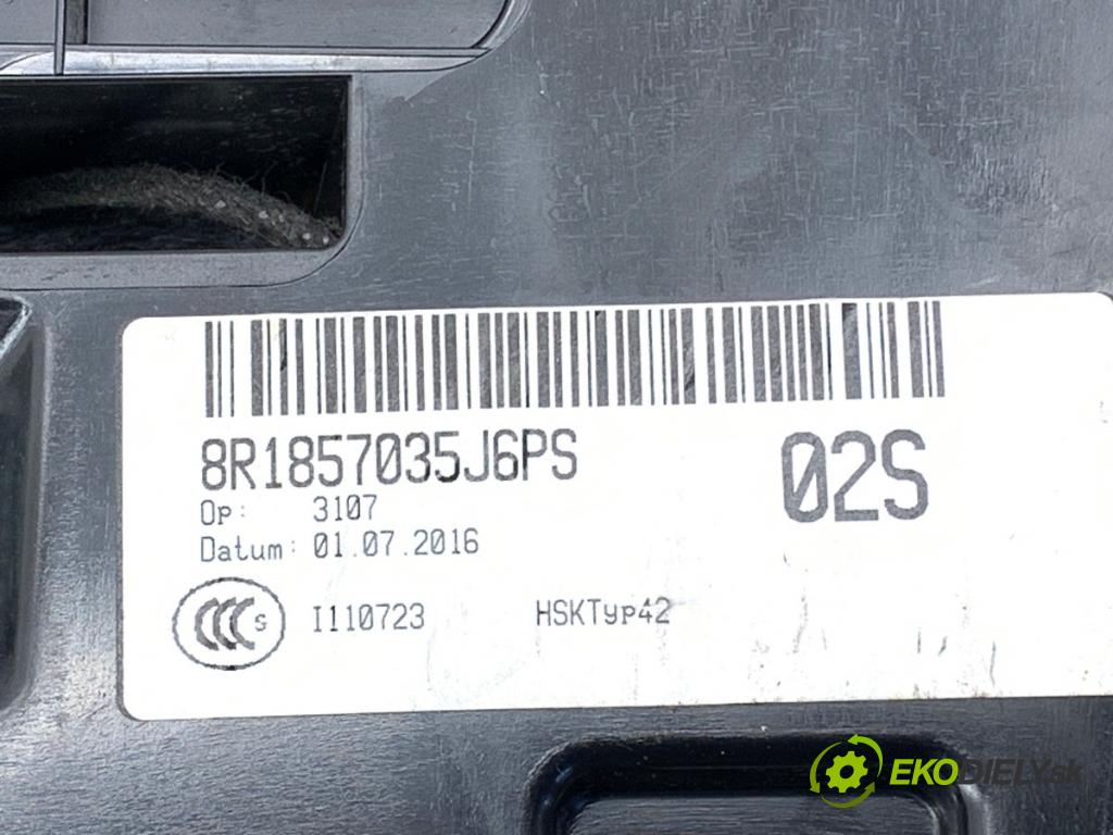 AUDI Q5 (8RB) 2008 - 2017    SQ5 TDI quattro 240 kW [326 KM] olej napędowy 2015 - 2017  Priehradka, kastlík spolujazdca 8R1857035J (Priehradka, kastlík)