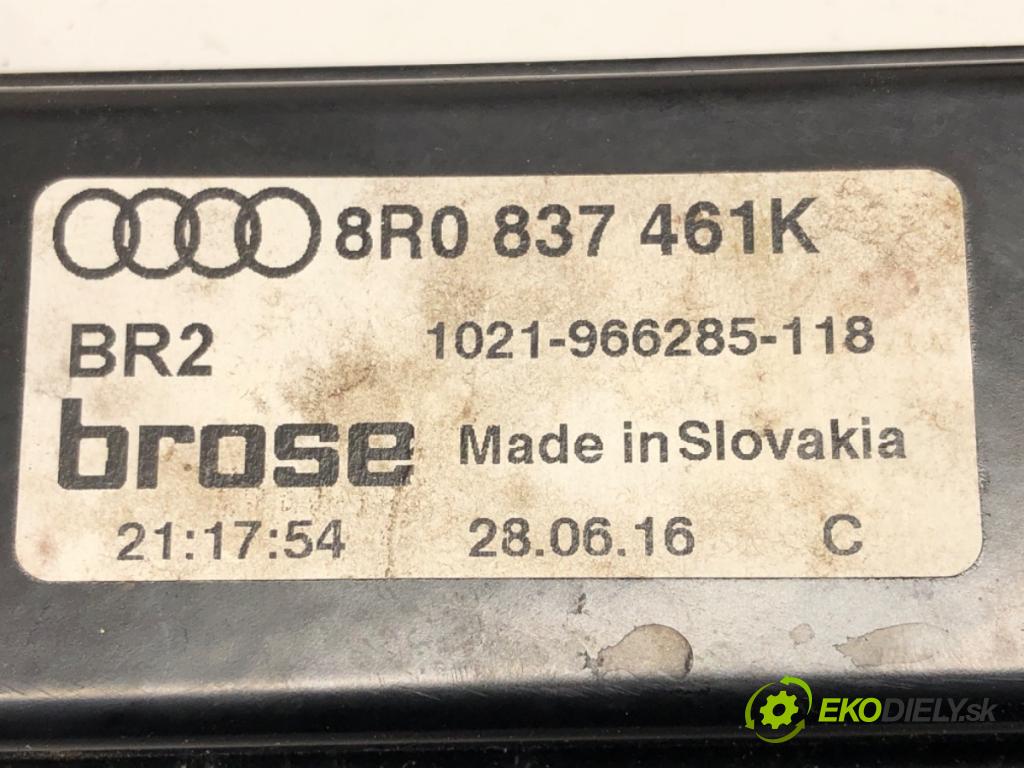 AUDI Q5 (8RB) 2008 - 2017    SQ5 TDI quattro 240 kW [326 KM] olej napędowy 2015 - 2017  mechanismus okna levý přední část 8K0959801B