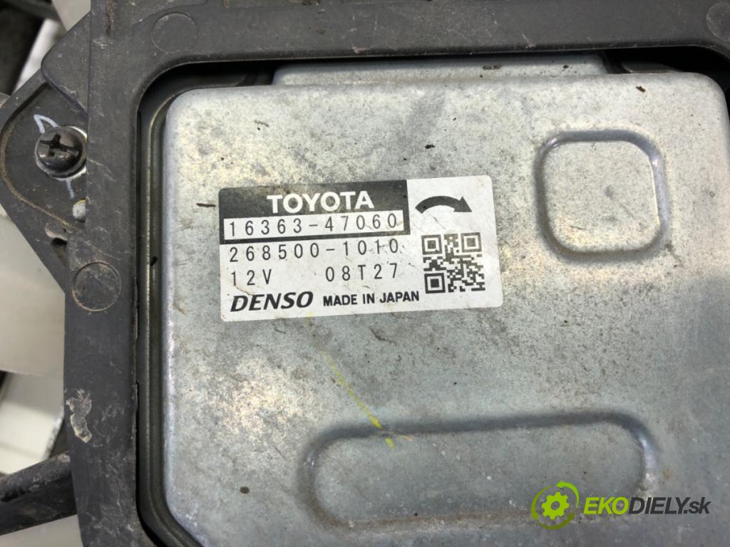 TOYOTA C-HR (_X1_) 2016 - 2022    1.2 (NGX10_) 85 kW [116 KM] benzyna 2016 - 2022  ventilátor chladiče 16363-47060 16363-47050 (Ventilátory)