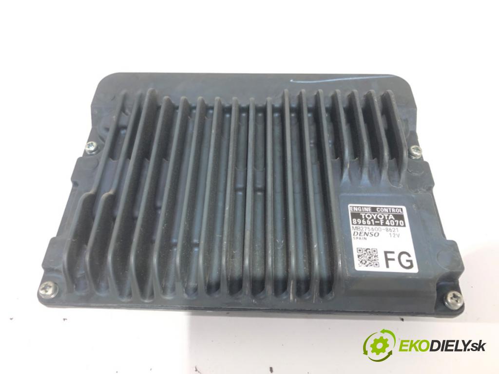 TOYOTA C-HR (_X1_) 2016 - 2022    1.2 (NGX10_) 85 kW [116 KM] benzyna 2016 - 2022  riadiaca jednotka Motor 89661-F4070 (Riadiaca jednotka)