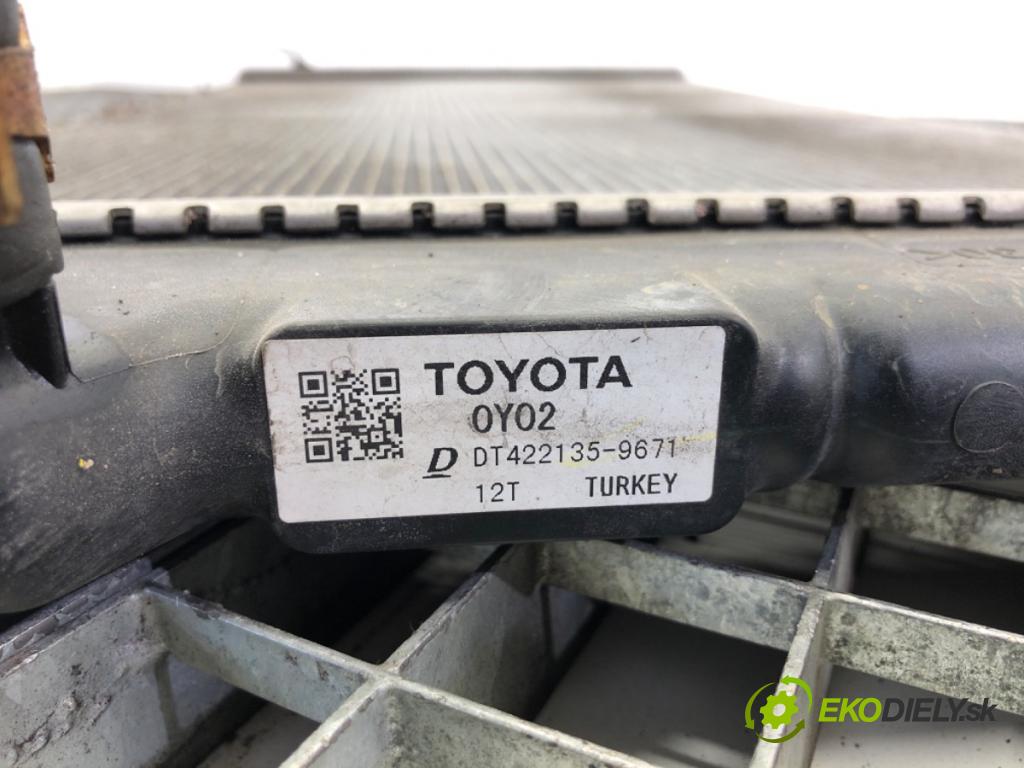 TOYOTA C-HR (_X1_) 2016 - 2022    1.2 (NGX10_) 85 kW [116 KM] benzyna 2016 - 2022  chladič vody DT422135-9671 (Chladiče vody)