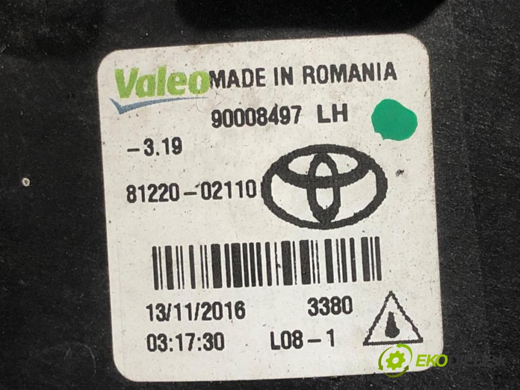 TOYOTA C-HR (_X1_) 2016 - 2022    1.2 (NGX10_) 85 kW [116 KM] benzyna 2016 - 2022  hmlové svetlo, hmlovka levý přední část 81220-02110