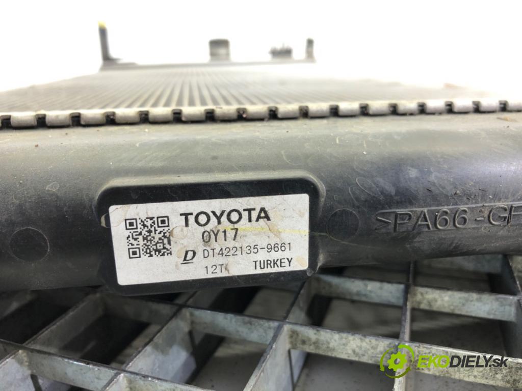 TOYOTA C-HR (_X1_) 2016 - 2022    1.2 (NGX10_) 85 kW [116 KM] benzyna 2016 - 2022  Chladič vody DT422135-9661 (Chladič vody)