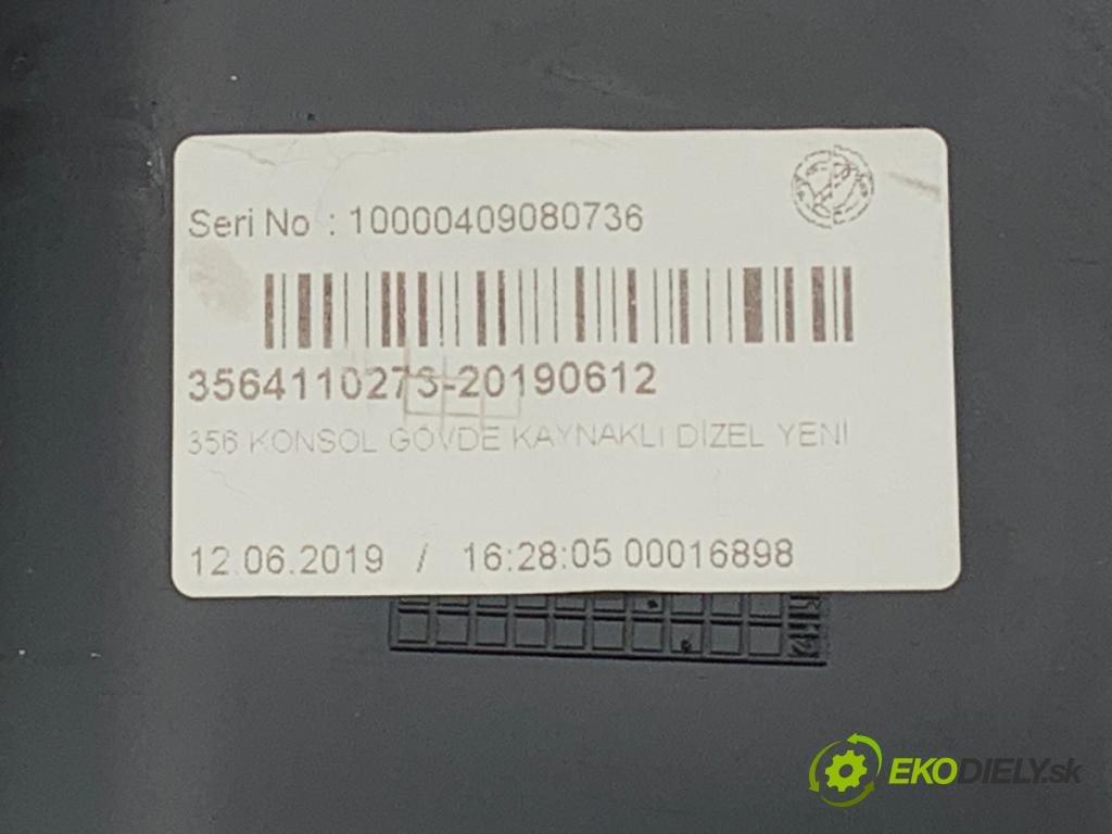 FIAT TIPO liftback (356_) 2016 - 2022    1.4 (356HXA1B) 70 kW [95 KM] benzyna 2016 - 2022  Tunel stredový  (Stredový tunel / panel)