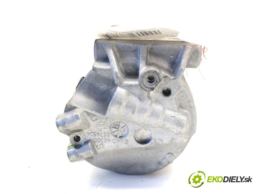 FIAT TIPO liftback (356_) 2016 - 2022    1.4 (356HXA1B) 70 kW [95 KM] benzyna 2016 - 2022  Kompresor klimatizácie 51986965 (Kompresory klimatizácie)