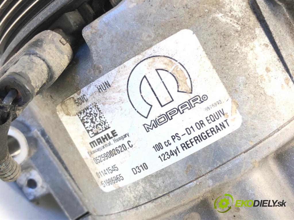FIAT TIPO liftback (356_) 2016 - 2022    1.4 (356HXA1B) 70 kW [95 KM] benzyna 2016 - 2022  Kompresor klimatizácie 51986965 (Kompresory klimatizácie)