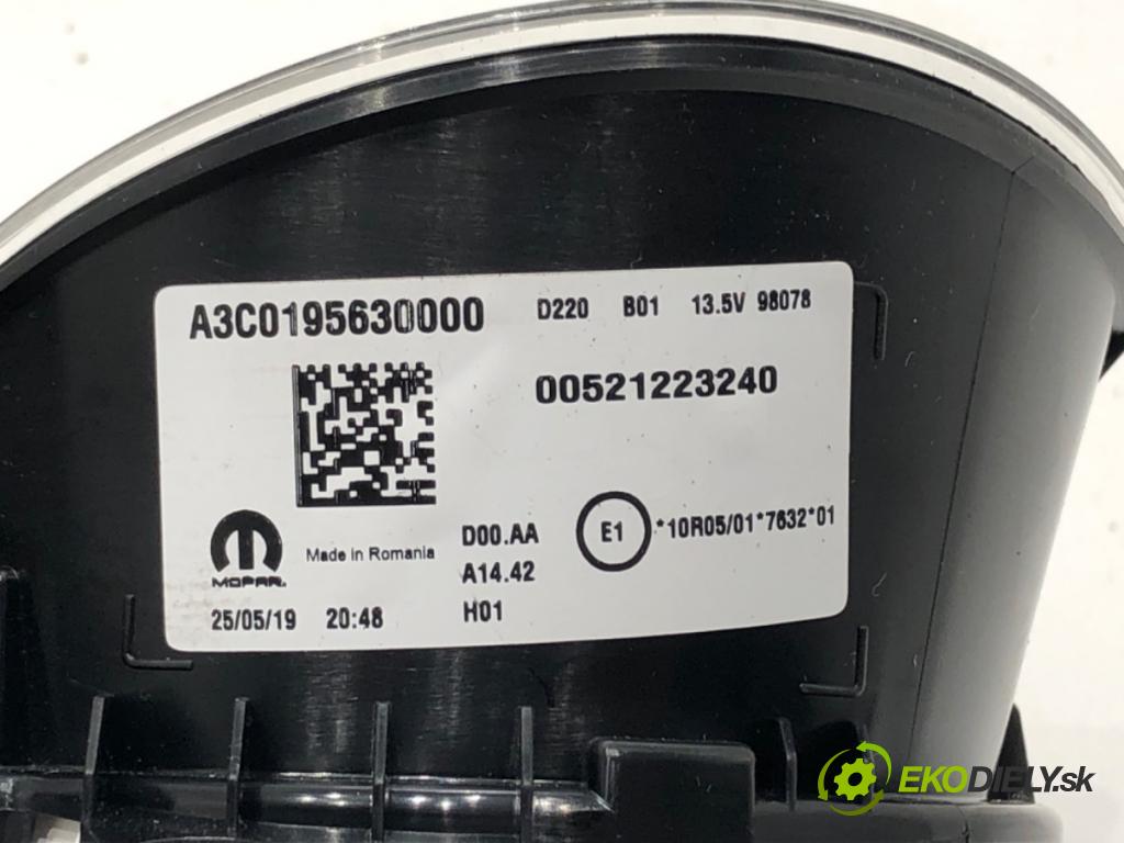 FIAT TIPO liftback (356_) 2016 - 2022    1.4 (356HXA1B) 70 kW [95 KM] benzyna 2016 - 2022  Prístrojovka 00521223240 (Prístrojové dosky, displeje)