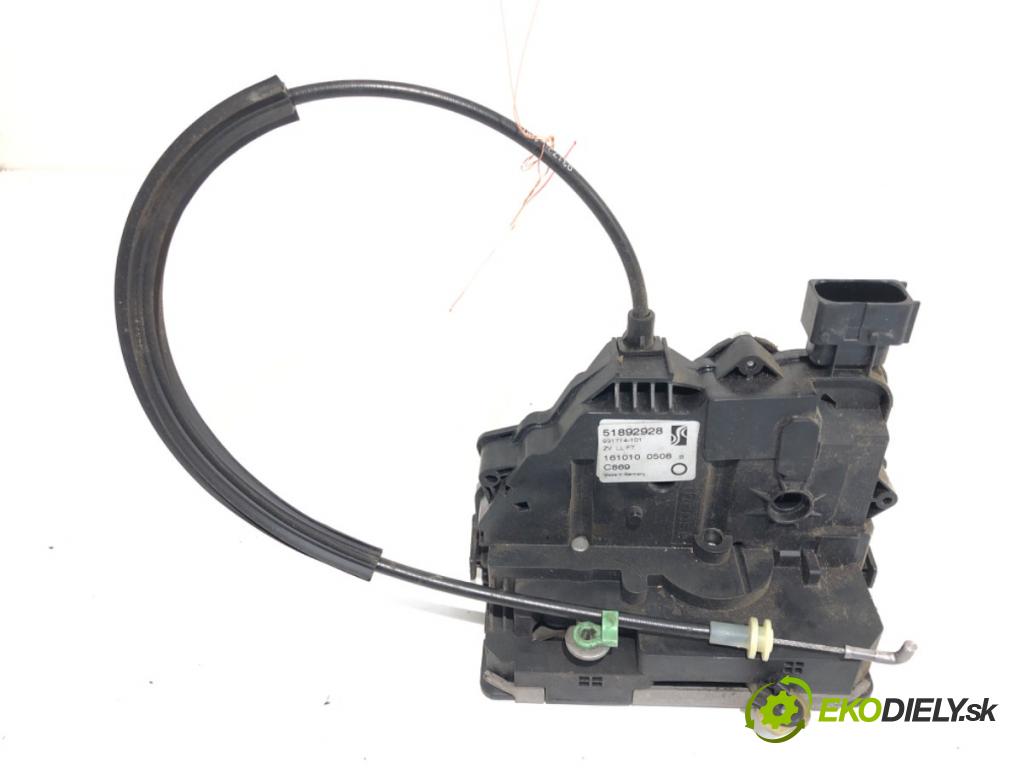 FIAT PUNTO EVO (199_) 2008 - 2022    1.4 (199AXB1A) 57 kW [77 KM] benzyna 2009 - 2012  zámok dveře levý přední část 51892928