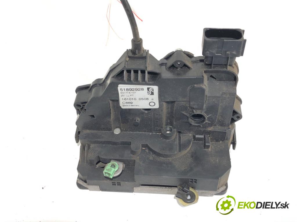 FIAT PUNTO EVO (199_) 2008 - 2022    1.4 (199AXB1A) 57 kW [77 KM] benzyna 2009 - 2012  zámok dveře levý přední část 51892928