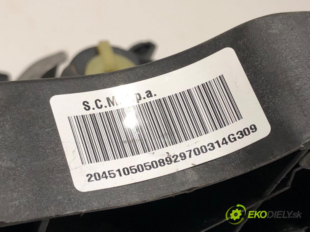 FIAT PUNTO EVO (199_) 2008 - 2022    1.4 (199AXB1A) 57 kW [77 KM] benzyna 2009 - 2012  PEDÁL: manuálne 9550003 (Pedál)