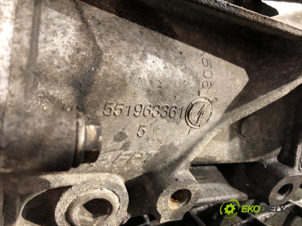 FIAT PUNTO EVO (199_) 2008 - 2022    1.4 (199AXB1A) 57 kW [77 KM] benzyna 2009 - 2012  Prevodovka 551963361 (Prevodovky)