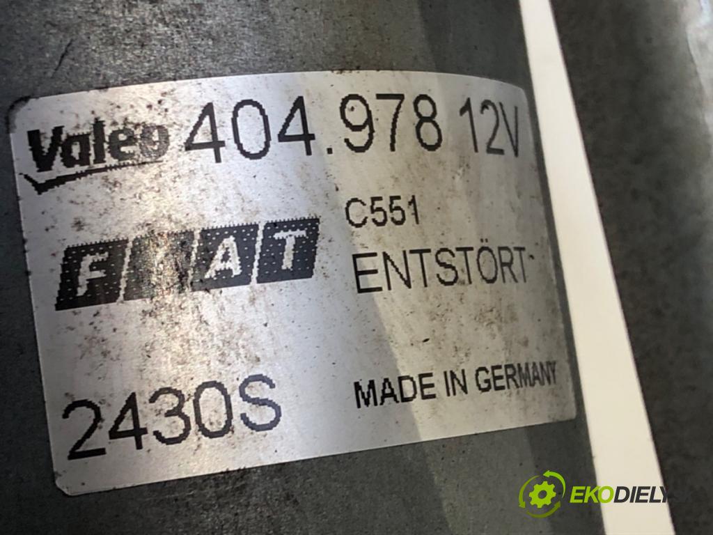 FIAT PUNTO EVO (199_) 2008 - 2022    1.4 (199AXB1A) 57 kW [77 KM] benzyna 2009 - 2012  Mechanizmus stieračov predný 404978 (Motorček stieračov predné)