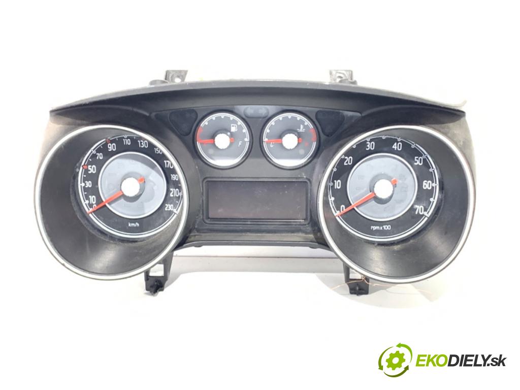 FIAT PUNTO EVO (199_) 2008 - 2022    1.4 (199AXB1A) 57 kW [77 KM] benzyna 2009 - 2012  Prístrojovka 51852796 (Prístrojová doska, displej)