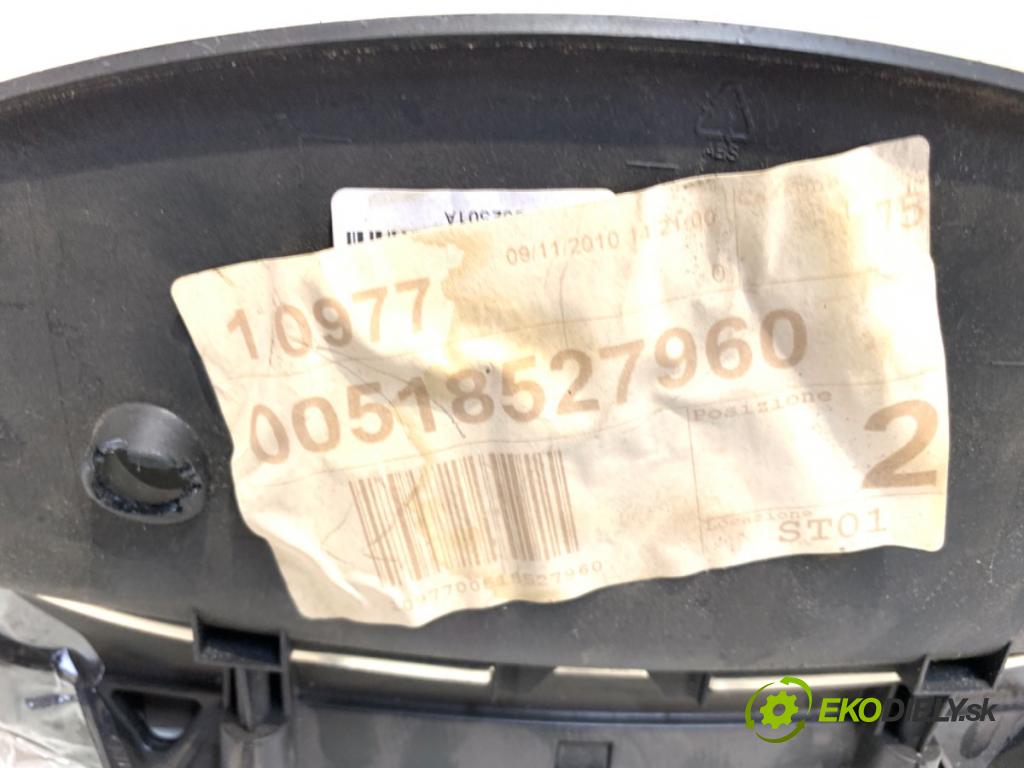 FIAT PUNTO EVO (199_) 2008 - 2022    1.4 (199AXB1A) 57 kW [77 KM] benzyna 2009 - 2012  Prístrojovka 51852796 (Prístrojová doska, displej)