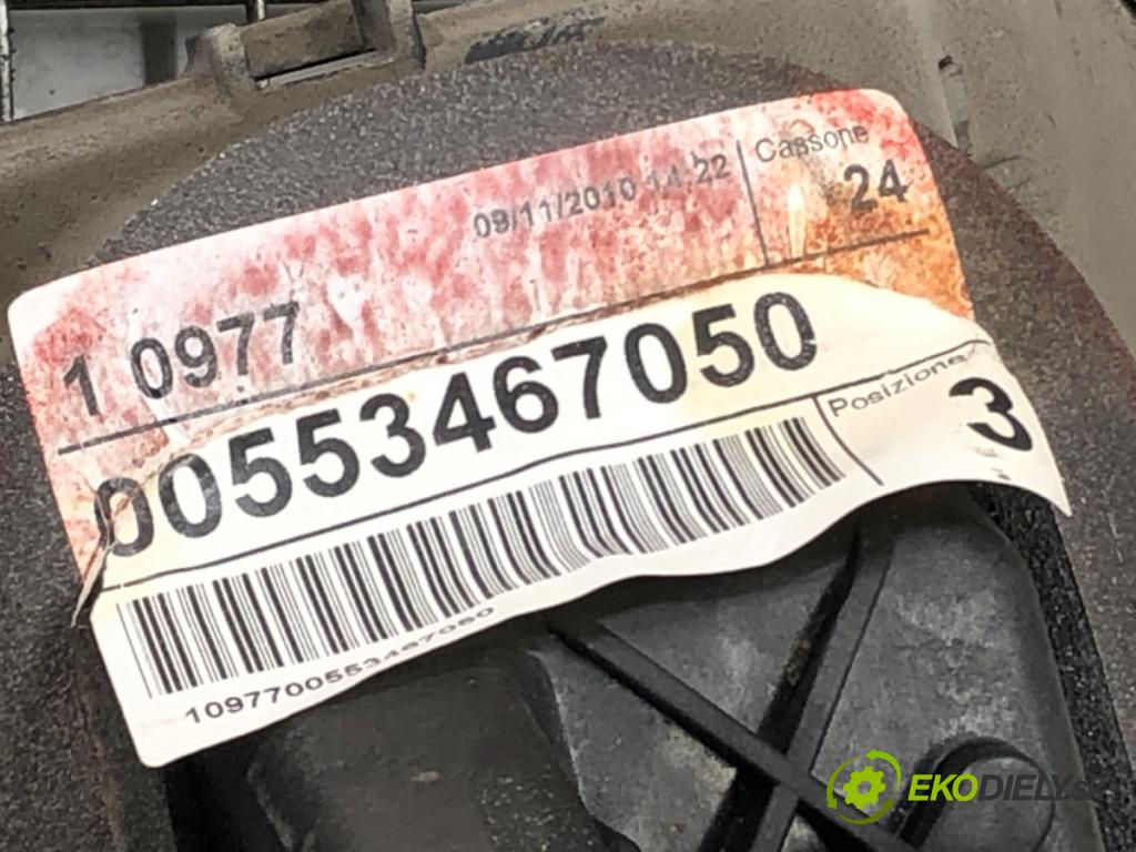 FIAT PUNTO EVO (199_) 2008 - 2022    1.4 (199AXB1A) 57 kW [77 KM] benzyna 2009 - 2012  Kulisa 00553467050 (Rýchlostné páky / kulisy)