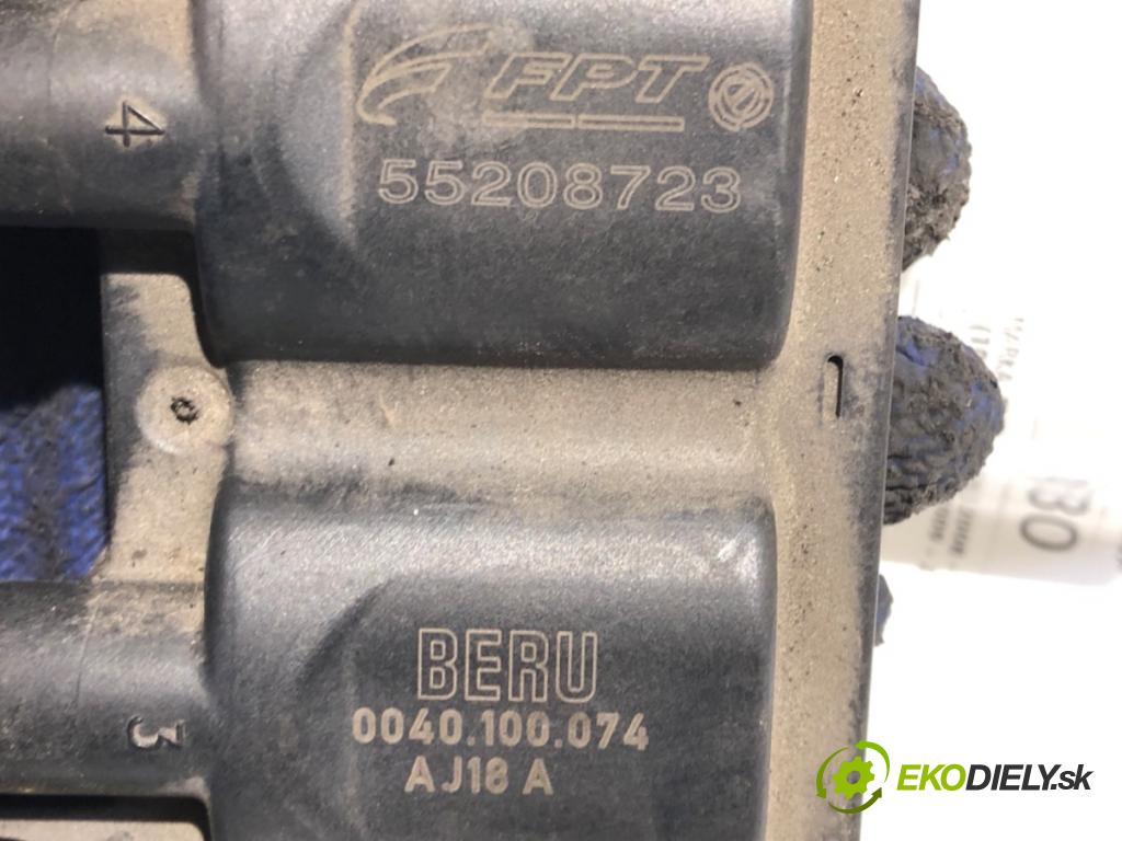 FIAT PUNTO EVO (199_) 2008 - 2022    1.4 (199AXB1A) 57 kW [77 KM] benzyna 2009 - 2012  Cievka zapaľovacia 55208723 (Zapaľovacia cievka/modul)