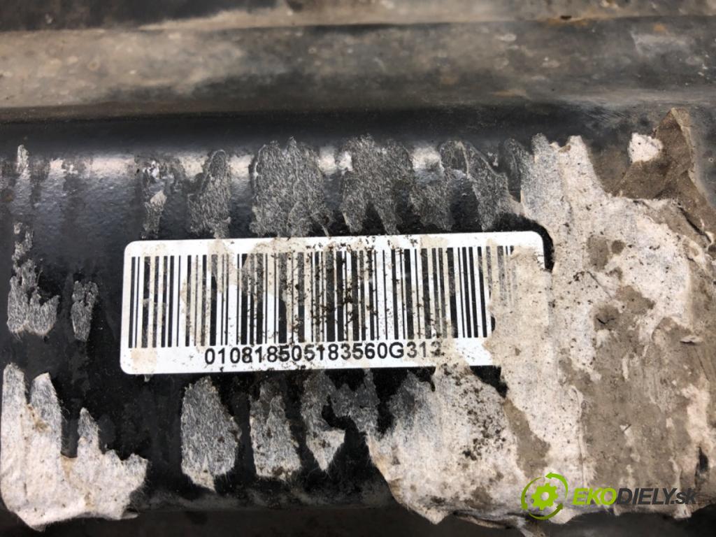 FIAT PUNTO EVO (199_) 2008 - 2022    1.4 (199AXB1A) 57 kW [77 KM] benzyna 2009 - 2012  výztuha pod motor  (Výztuhy přední)