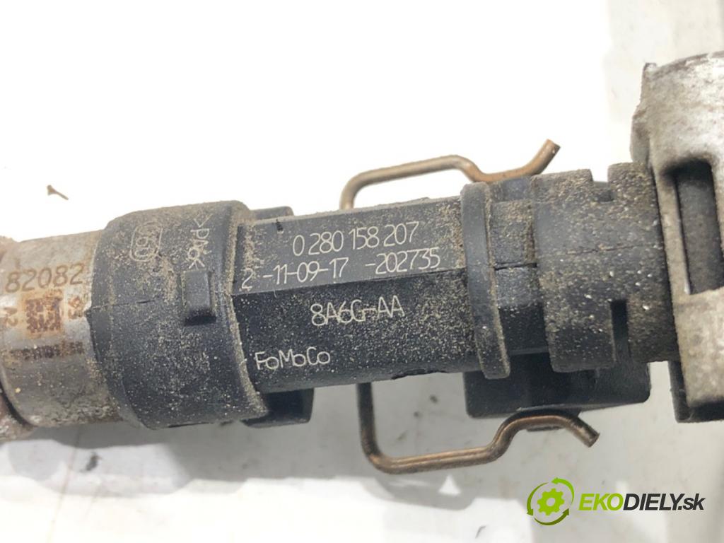 FORD FOCUS III sedan 2010 - 2022    1.6 Ti 92 kW [125 KM] benzyna 2010 - 2022  Lišta vstrekovacia 0280158207 (Vstrekovacia lišta)