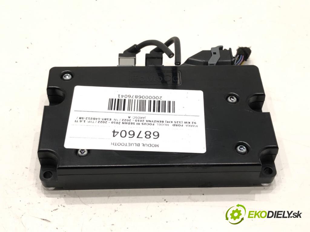 FORD FOCUS III sedan 2010 - 2022    1.6 Ti 92 kW [125 KM] benzyna 2010 - 2022  Modul BLUETOOTH E1BT-14D212-SB (Ostatné)