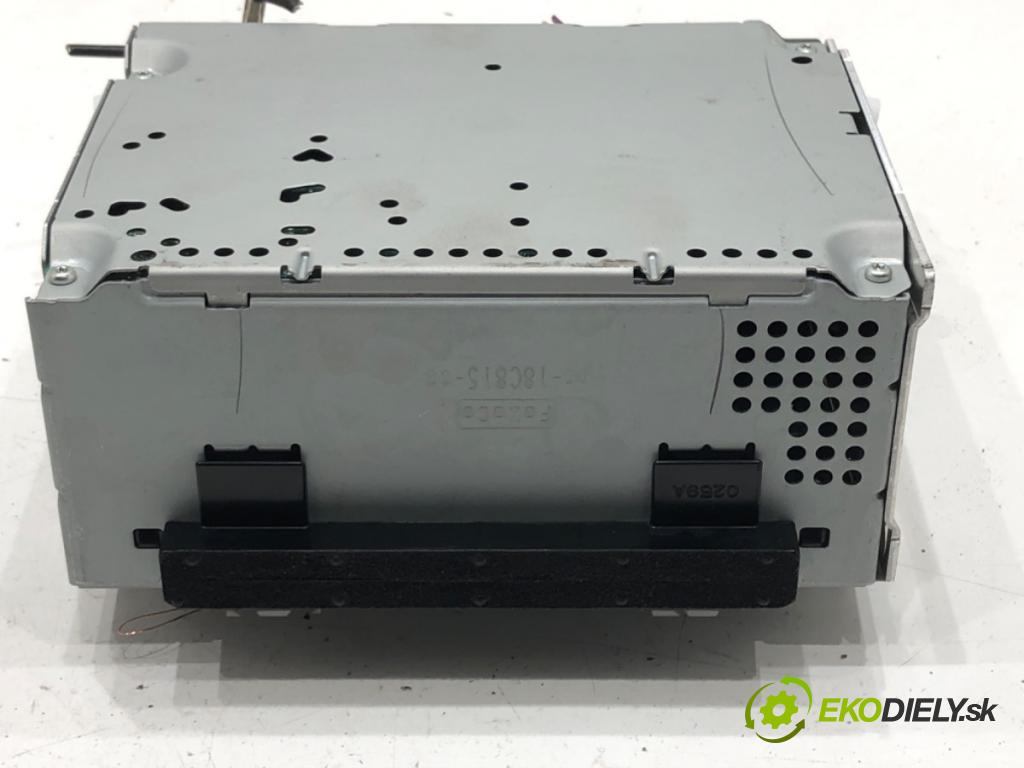FORD FOCUS III sedan 2010 - 2022    1.6 Ti 92 kW [125 KM] benzyna 2010 - 2022  RADIO F1BT-18C815-GM (Audio zariadenie)