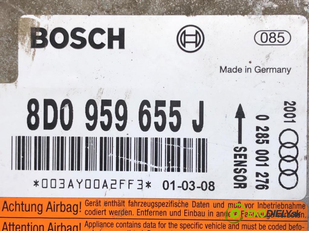 AUDI A4 B5 Avant (8D5) 1994 - 2002    1.9 TDI 85 kW [115 KM] olej napędowy 2000 - 2001  senzor airbag 8D0959655J (Snímače)