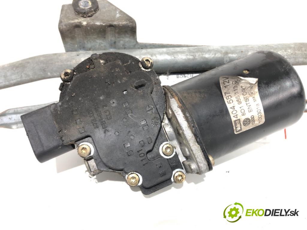 AUDI A4 B5 Avant (8D5) 1994 - 2002    1.9 TDI 85 kW [115 KM] olej napędowy 2000 - 2001  Mechanizmus stieračov predný 8D1955023 (Motorček stieračov predné)