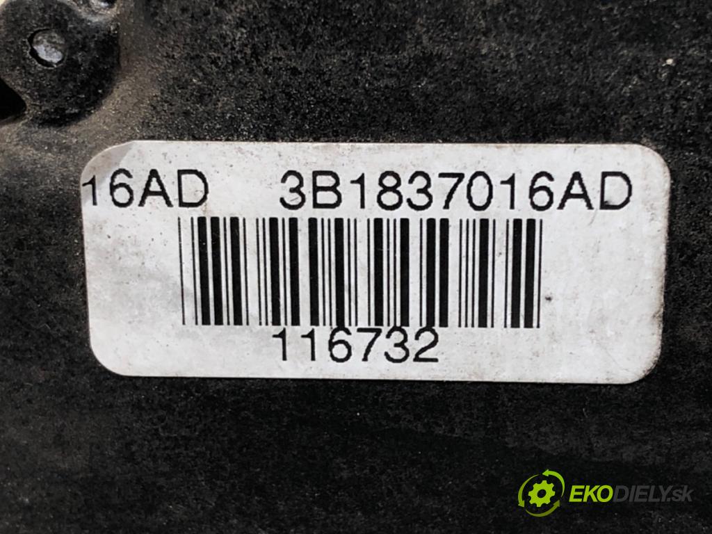 SEAT TOLEDO II (1M2) 1998 - 2006    1.6 74 kW [100 KM] benzyna 1998 - 2004  zámok dveře pravý přední část 3B1837016AD
