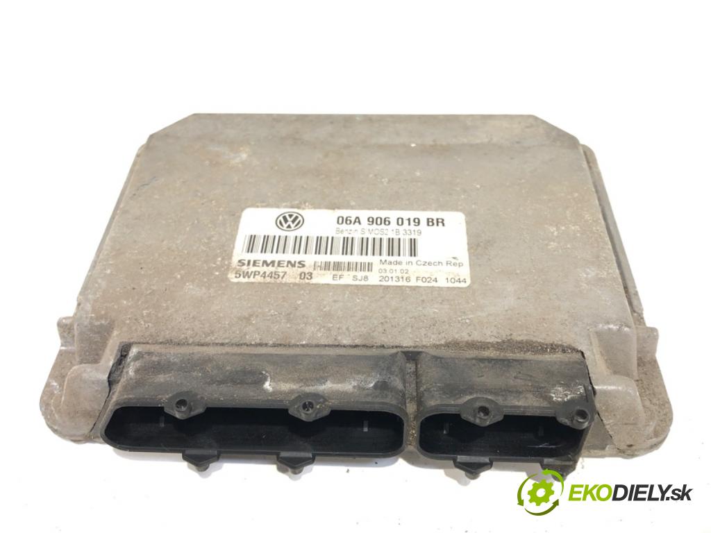 SEAT TOLEDO II (1M2) 1998 - 2006    1.6 74 kW [100 KM] benzyna 1998 - 2004  riadiaca jednotka Motor 06A906019BR (Riadiaca jednotka)