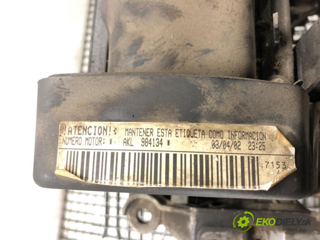 SEAT TOLEDO II (1M2) 1998 - 2006    1.6 74 kW [100 KM] benzyna 1998 - 2004  motor AKL (Motory (kompletní))