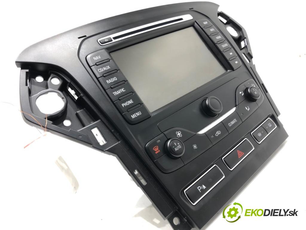 FORD MONDEO IV (BA7) 2007 - 2015    1.6 EcoBoost 118 kW [160 KM] benzyna 2011 - 2015  RADIO Navigácia BS7T18K931EJ (Audio zariadenie)