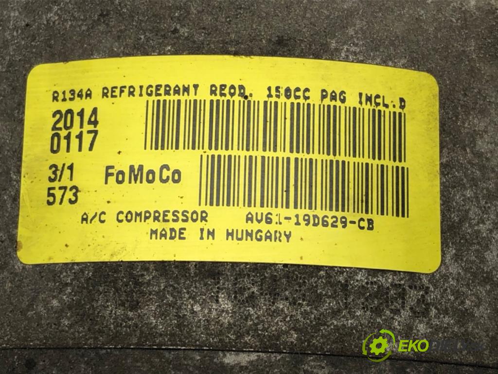 FORD MONDEO IV (BA7) 2007 - 2015    1.6 EcoBoost 118 kW [160 KM] benzyna 2011 - 2015  Kompresor klimatizácie AV61-19D629-CB (Kompresor klimatizácie)